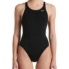 Nike Hydrastrong Solid Fastback Swimsuit - Black -Aqua Wear Shop 1 4d4a5c02 0b7d 4120 a875 9bcc7dfbbf86