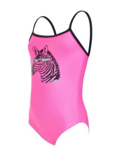 Zoggs Tots Girls Zebra Classicback Swimsuit - Pink 11 Zoggs Tots Girls Zebra Classicback Swimsuit - Pink -Aqua Wear Shop 1 76acee17 5164 4431 b615 958eb9ad1c54