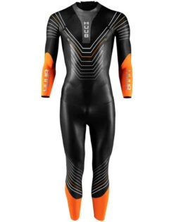 HUUB Araya Mens 3.5 Wetsuit - Black/Orange