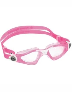 AQUA SPHERE Kayenne Junior Goggles - Clear Lens -Aqua Wear Shop 34318 KayenneJr EP1230209LC Clear Pink White 3 1