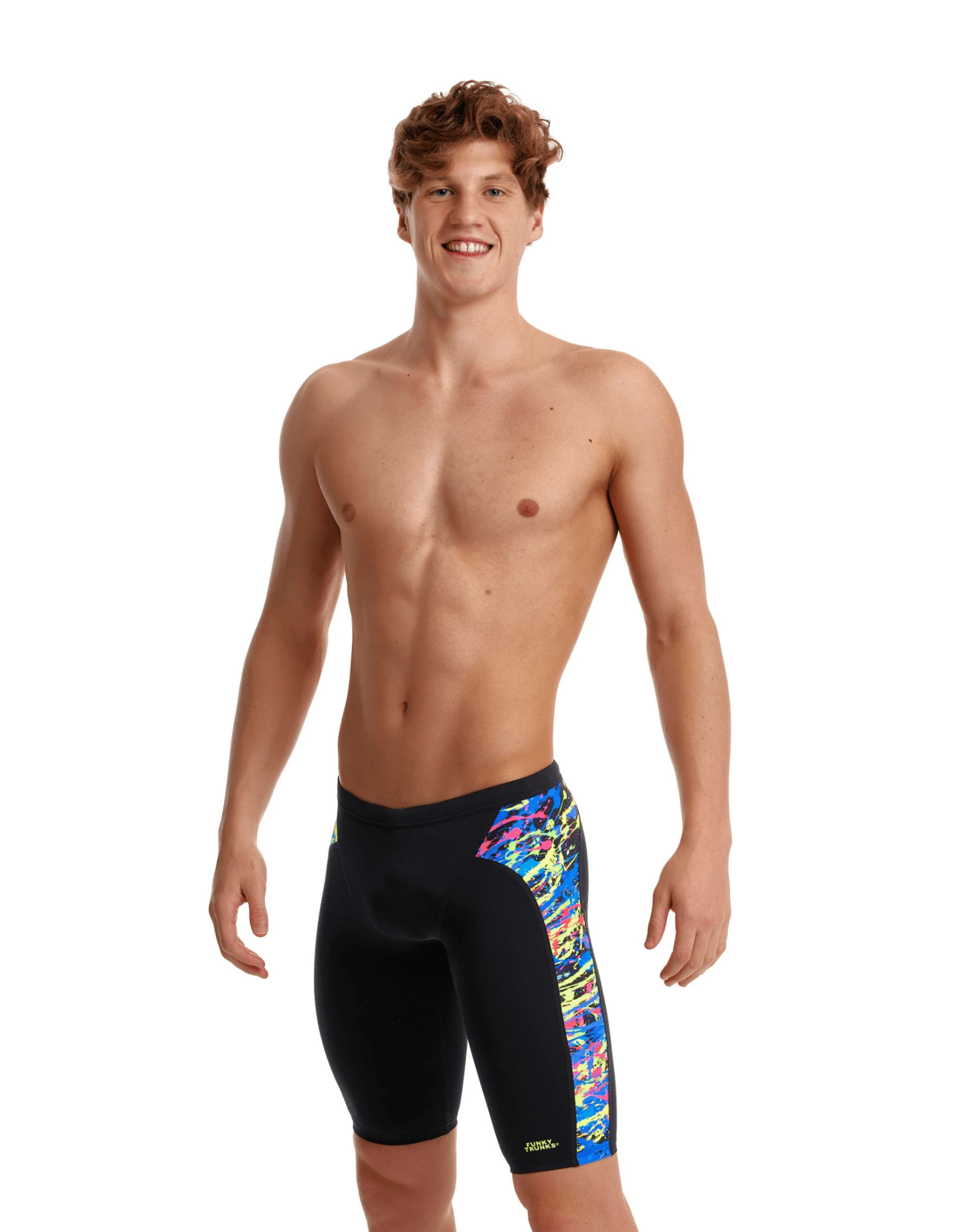 Funky Trunks Paint Smash Swim Jammer 5 Funky Trunks Paint Smash Swim Jammer - Image 3