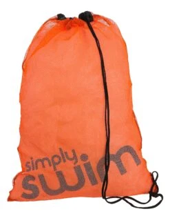 Swim Mesh Bag -Aqua Wear Shop 58058 SIMPLY SWIM MESH BAG ORANGE