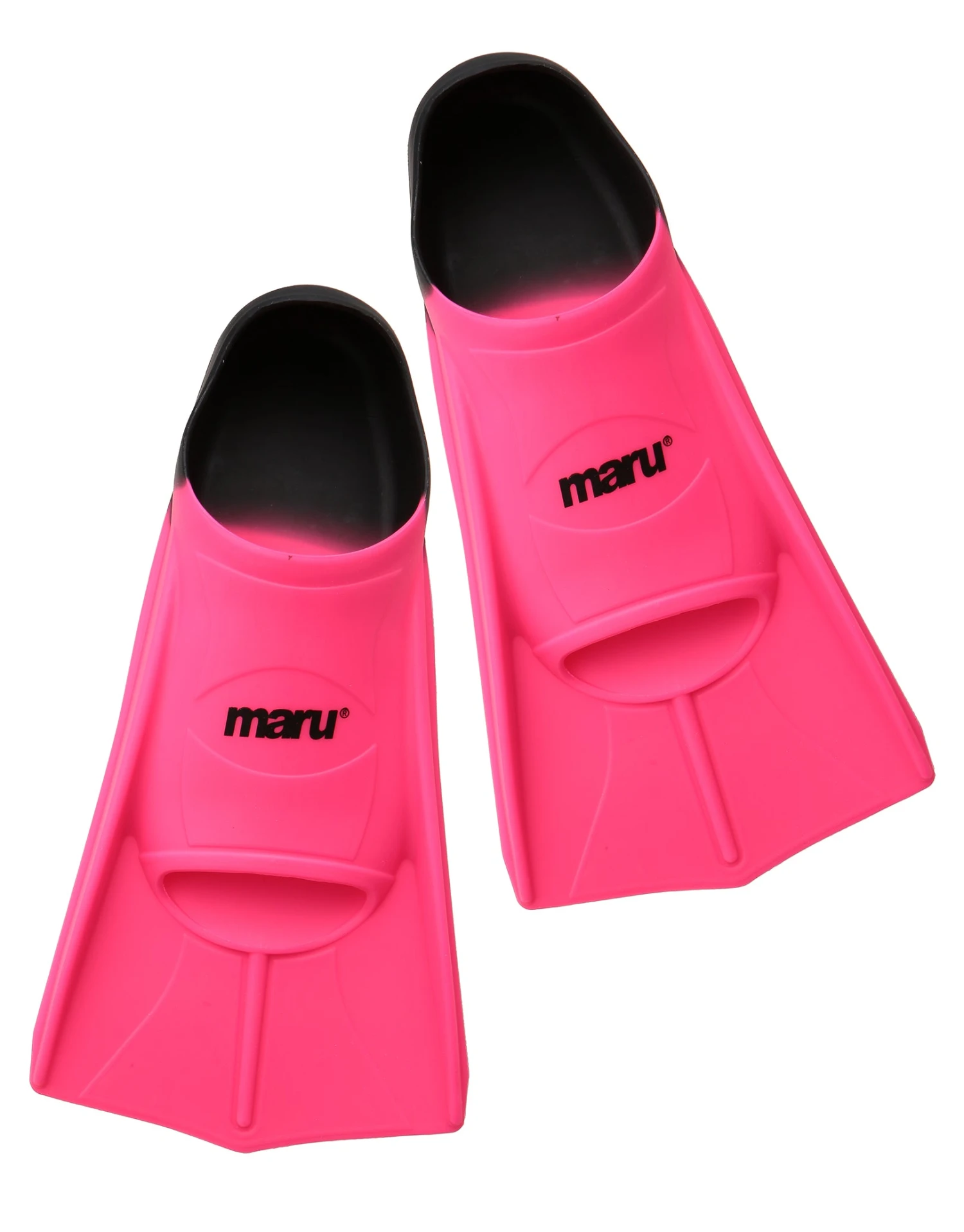 Training Fins - Pink/Black 3 Training Fins - Pink/Black