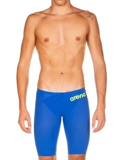 Arena Powerskin Carbon Air 2 Jammer - Blue And Grey -Aqua Wear Shop 78755 1