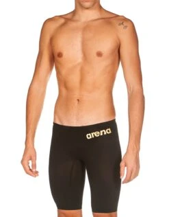 Arena Powerskin Carbon Air 2 Jammer - Black And Gold -Aqua Wear Shop 78756 2