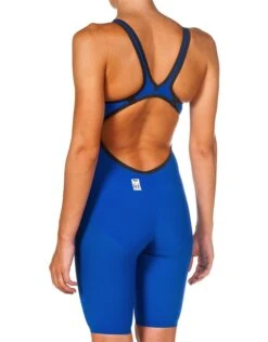 Arena Powerskin Carbon Air 2 Full Body Short Leg - Blue And Grey -Aqua Wear Shop 78759 3