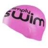 Silicone Swim Cap - High Vis Pink 1 Silicone Swim Cap - High Vis Pink -Aqua Wear Shop 81904 2
