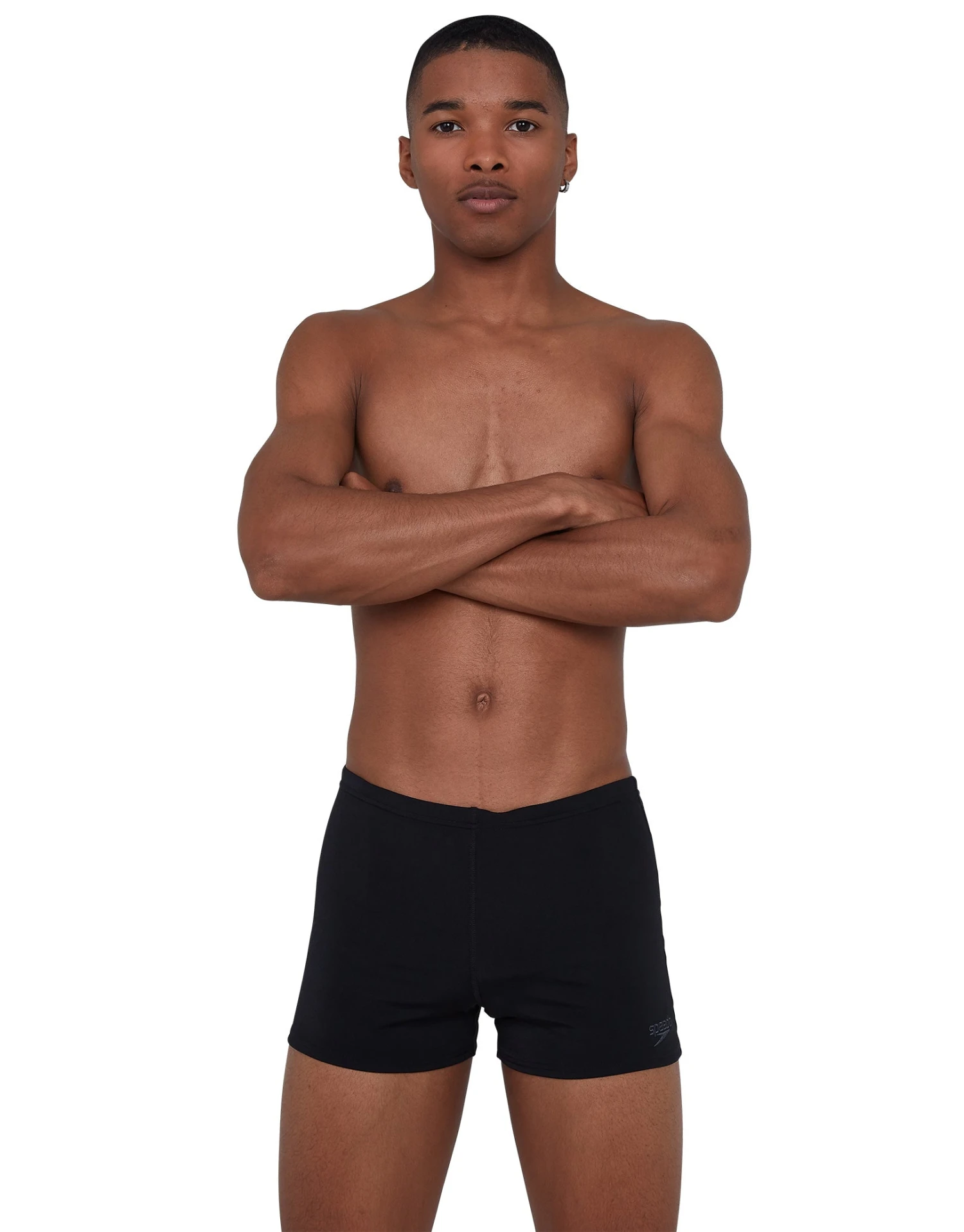 Speedo Essential Endurance Plus Swim Trunk - Black 3 Speedo Essential Endurance Plus Swim Trunk - Black