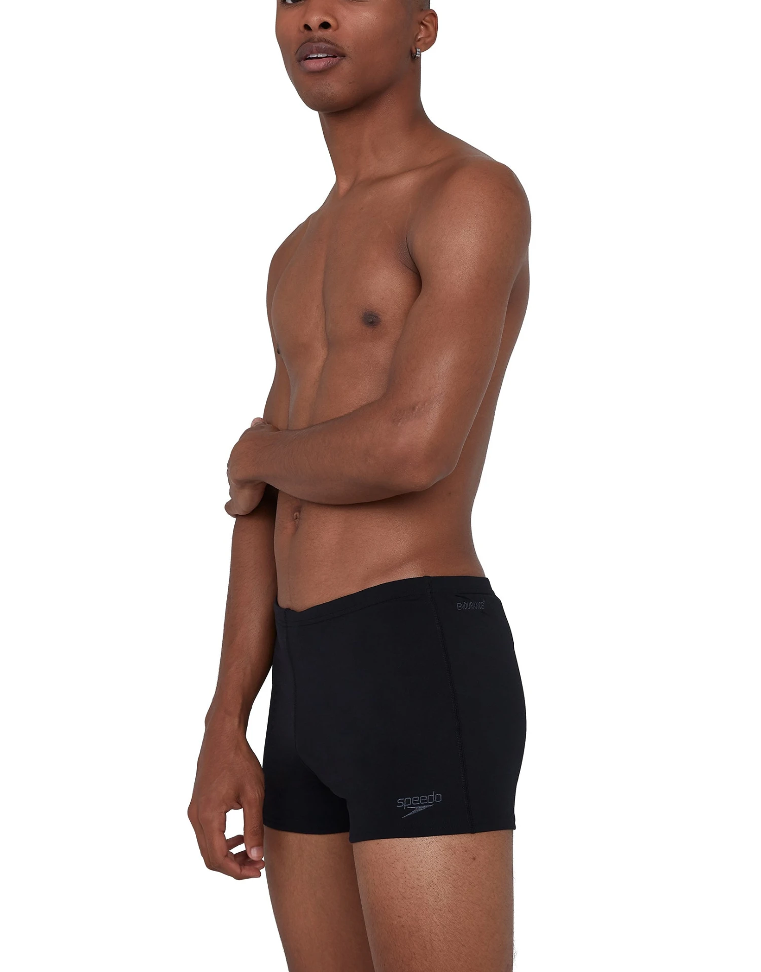 Speedo Essential Endurance Plus Swim Trunk - Black 5 Speedo Essential Endurance Plus Swim Trunk - Black - Image 3