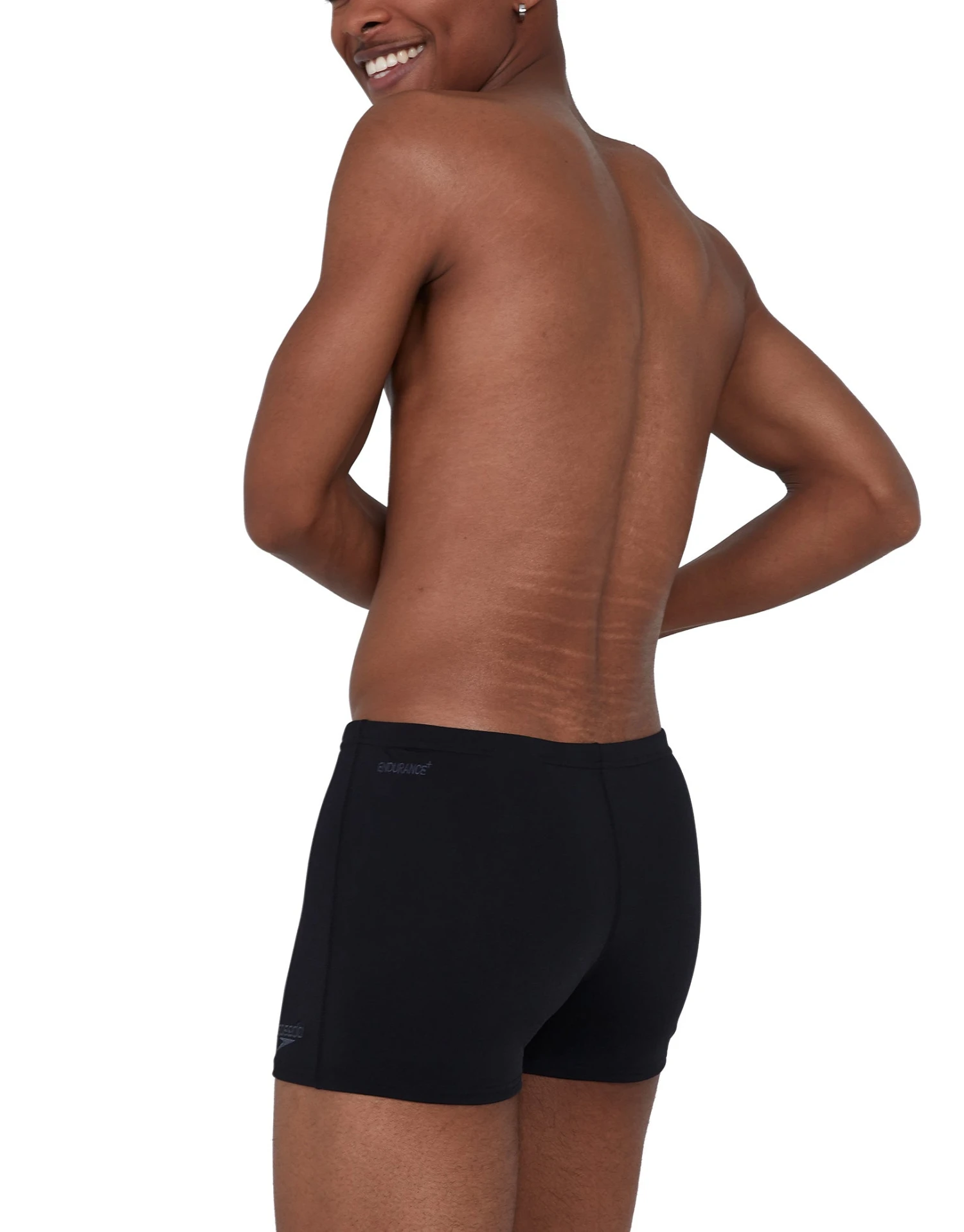 Speedo Essential Endurance Plus Swim Trunk - Black 6 Speedo Essential Endurance Plus Swim Trunk - Black - Image 4
