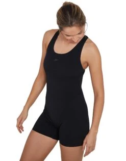 Speedo Essential Endurance Plus Legsuit - Black -Aqua Wear Shop 82318 Speedo W Legsuit Blk 3