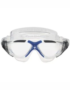 AQUA SPHERE Vista Swim Mask - Clear Lens -Aqua Wear Shop 9917 Vista MS1730012LC Clear Gray Blue 2