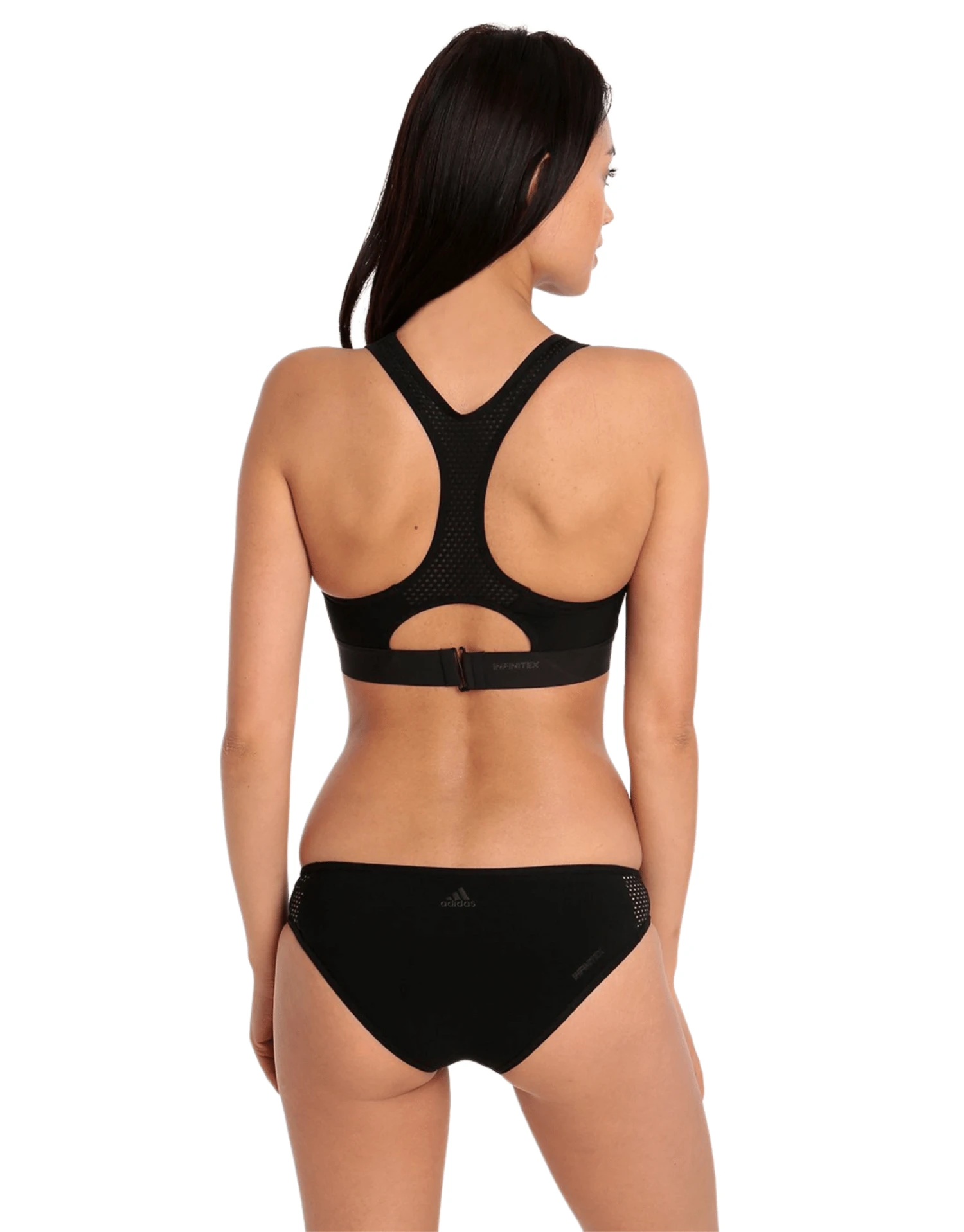 ADIDAS AMPHI Energy Crop Top - Black 4 ADIDAS AMPHI Energy Crop Top - Black - Image 2