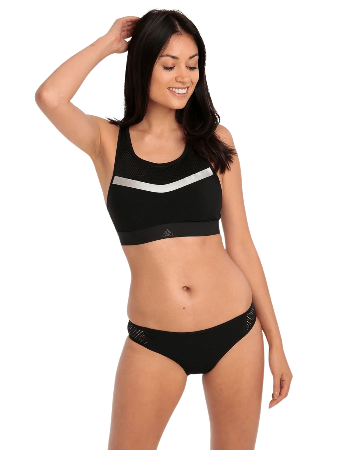 ADIDAS AMPHI Energy Crop Top - Black 6 ADIDAS AMPHI Energy Crop Top - Black - Image 4