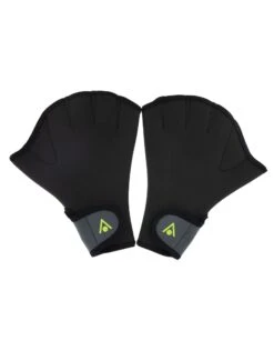 AQUA SPHERE Aqua Fitness Swim Gloves - Grey/Black -Aqua Wear Shop Aqua Sphere Aqua Gloves Grey 2
