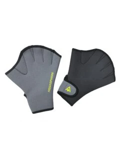 AQUA SPHERE Aqua Fitness Swim Gloves - Grey/Black