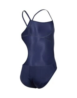 Arena Girls Team Challenge Solid Swimsuit - Navy/White -Aqua Wear Shop Arena Girls Team Challenge Solid Swimsuit Navy White 2