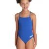 Arena Girls Team Challenge Solid Swimsuit - Royal/White