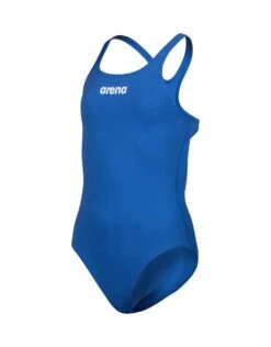 Arena Girls Team Swim Pro Solid Swimsuit - Royal/White -Aqua Wear Shop Arena Girls Team Swim Pro Solid Swimsuit Royal White 4