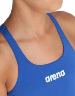 Arena Girls Team Swim Pro Solid Swimsuit - Royal/White -Aqua Wear Shop Arena Girls Team Swim Pro Solid Swimsuit Royal White 6