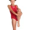 Arena Girls Team Swim Pro Solid Swimsuit - Red/White -Aqua Wear Shop Arena Girls team Swim Pro Solid Swimsuit Red White 5