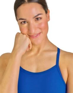 Arena Team Challenge Solid Swimsuit - Royal/White -Aqua Wear Shop Arena Team Challenge Solid Swimsuit Royal White 6