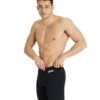 Arena Team Solid Swim Jammer - Black/White -Aqua Wear Shop Arena Team Solid Swim Jammer Black White 5