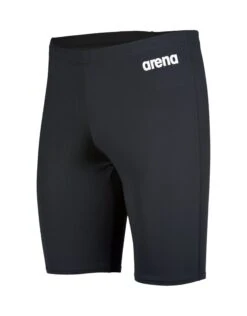 Arena Team Solid Swim Jammer - Black/White -Aqua Wear Shop Arena Team Solid Swim Jammer Black White 6