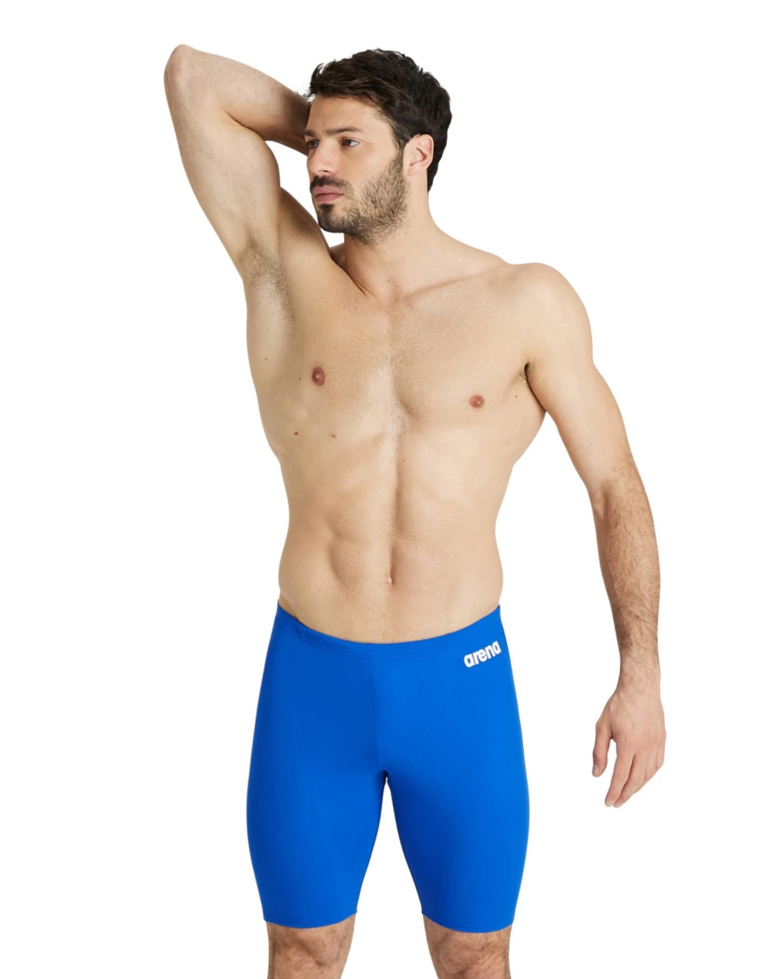 Arena Team Solid Swim Jammer - Royal/White 3 Arena Team Solid Swim Jammer - Royal/White