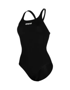 Arena Team Swim Pro Solid Swimsuit - Black/White -Aqua Wear Shop Arena Team Swim Pro Solid Swimsuit Black White 6