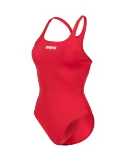 Arena Team Swim Pro Solid Swimsuit - Red/White -Aqua Wear Shop Arena Team Swim Pro Solid Swimsuit Red White 3