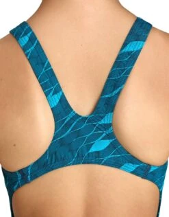 Arena Girls Limited Edition Powerskin ST Next Open Back - Clean-Sea Blue -Aqua Wear Shop ArenaGirlsPowerskinStNextOpenbackCleanSeaBlue 2