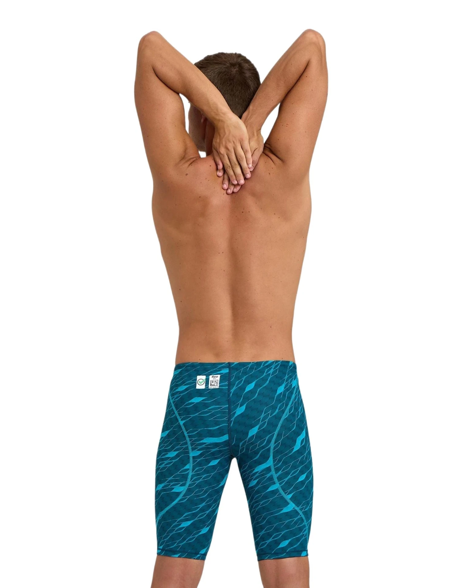 Arena Limited Edition Powerskin ST Next Swim Jammer - Clean-Sea Blue 4 Arena Limited Edition Powerskin ST Next Swim Jammer - Clean-Sea Blue - Image 2
