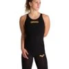 Arena Powerskin Carbon Air 2 Full Body Short Leg - Black And Gold -Aqua Wear Shop ArenaPowerskinCarbonAir2FullBodyShortLeg BlackandGold