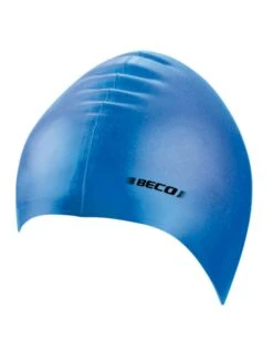 BeCo Adult Silicone Swimming Cap -Aqua Wear Shop BECOAdultSiliconeSwimmingCapBlue
