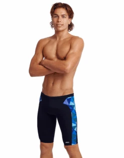 Funky Trunks Blue Bars Swim Jammers -Aqua Wear Shop BlueBarsSwimJammers 5