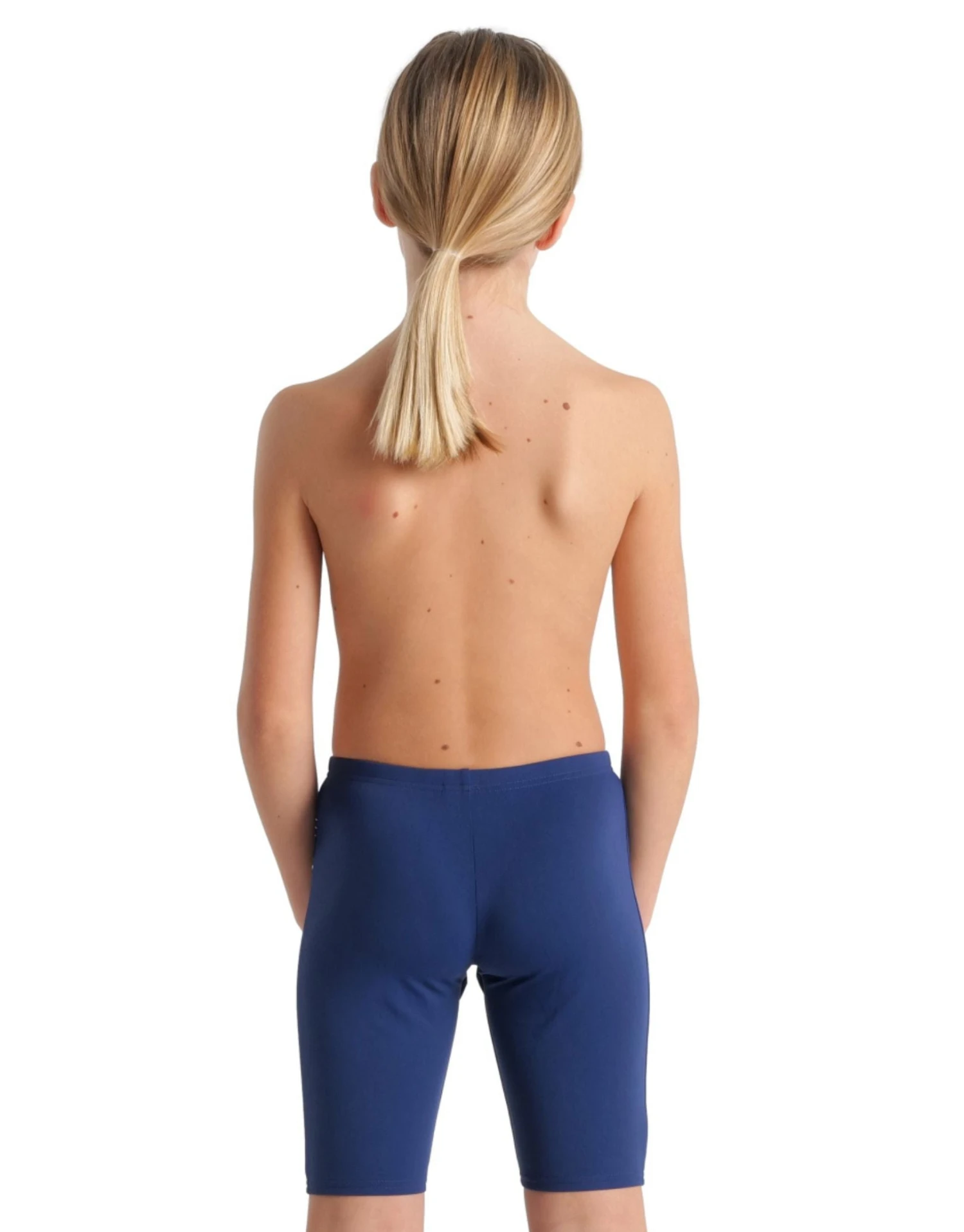 Arena Boys Graphic Print Swim Jammer - Navy/White 4 Arena Boys Graphic Print Swim Jammer - Navy/White - Image 2