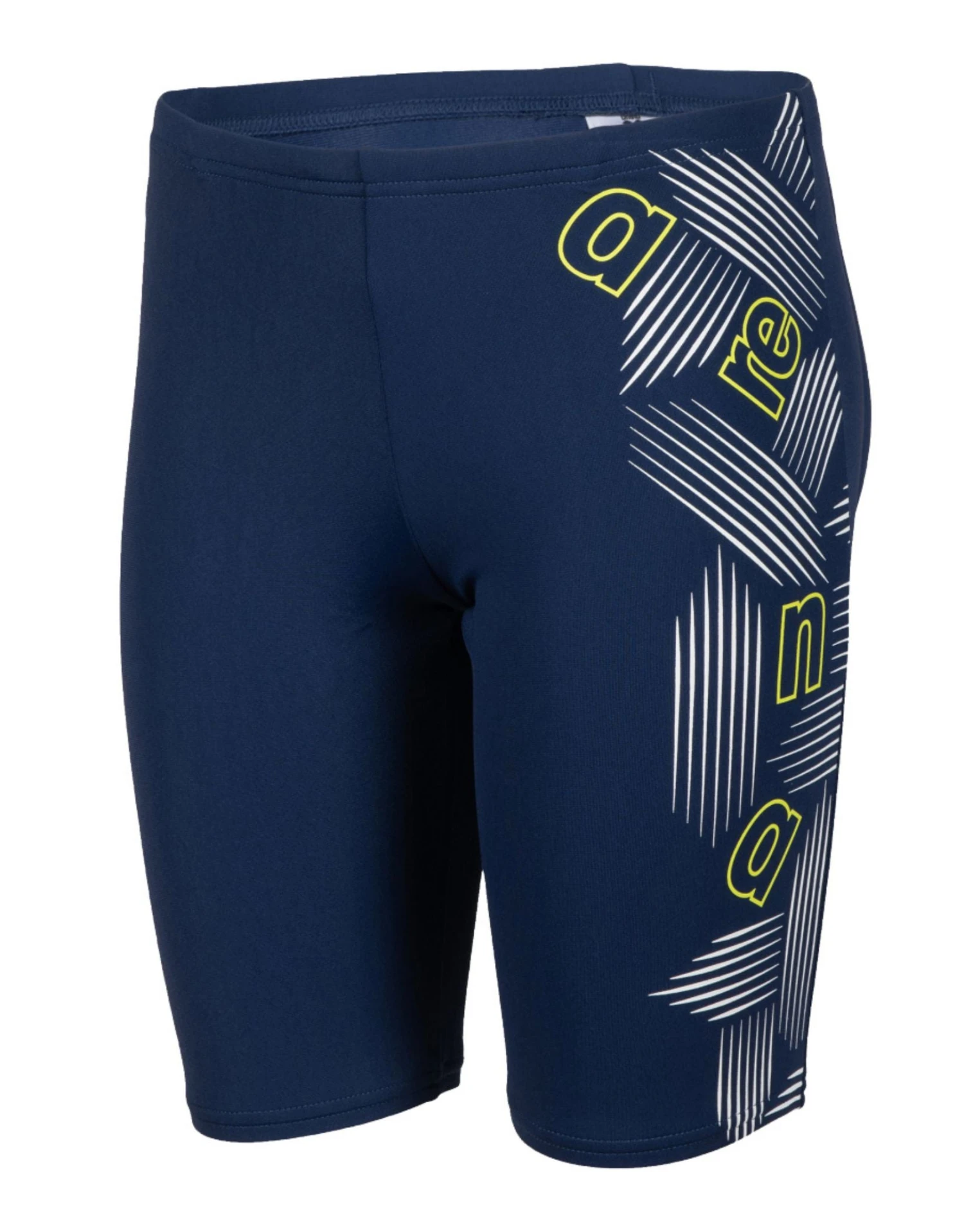 Arena Boys Graphic Print Swim Jammer - Navy/White 5 Arena Boys Graphic Print Swim Jammer - Navy/White - Image 3