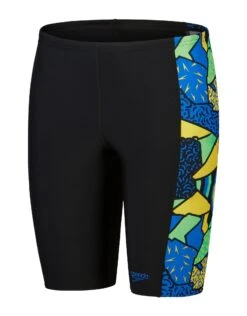 Speedo Boys Allover Panel Jammer - Black/Multi 13 Speedo Boys Allover Panel Jammer - Black/Multi -Aqua Wear Shop BoysAlloverPanelJammer BlackMulti 5