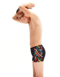 Speedo Boys Digital Panel Aquashort -Aqua Wear Shop BoysDigitalPanelAquashort 2