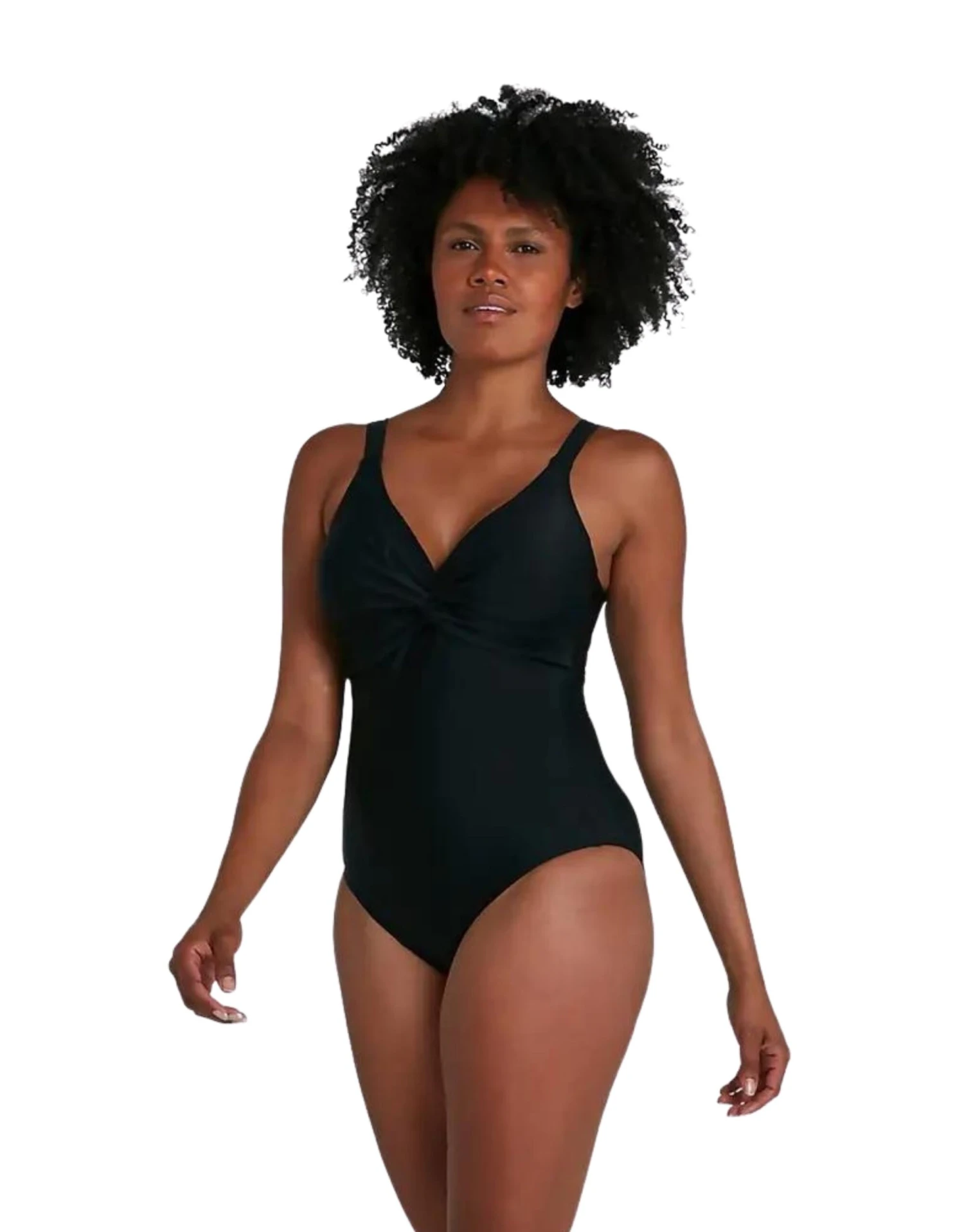 Speedo Brigitte One Piece Swimsuit - Black 3 Speedo Brigitte One Piece Swimsuit - Black