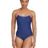 Zoggs Cannon Strike Back Swimsuit - Navy/Purple/Red -Aqua Wear Shop CannonStrikeBackSwimsuit NavyPurpleRed 5