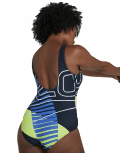 Speedo Core Placement U-Back Swimsuit - Navy -Aqua Wear Shop CorePlacementU Back Navy 6