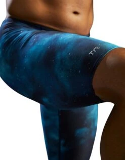 TYR Cosmic Night Durafast Elite Swim Jammer - Teal/Multi 15 TYR Cosmic Night Durafast Elite Swim Jammer - Teal/Multi -Aqua Wear Shop CosmicNightDurafastEliteSwimJammer TealMulti 1