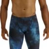 TYR Cosmic Night Durafast Elite Swim Jammer - Teal/Multi -Aqua Wear Shop CosmicNightDurafastEliteSwimJammer TealMulti 2