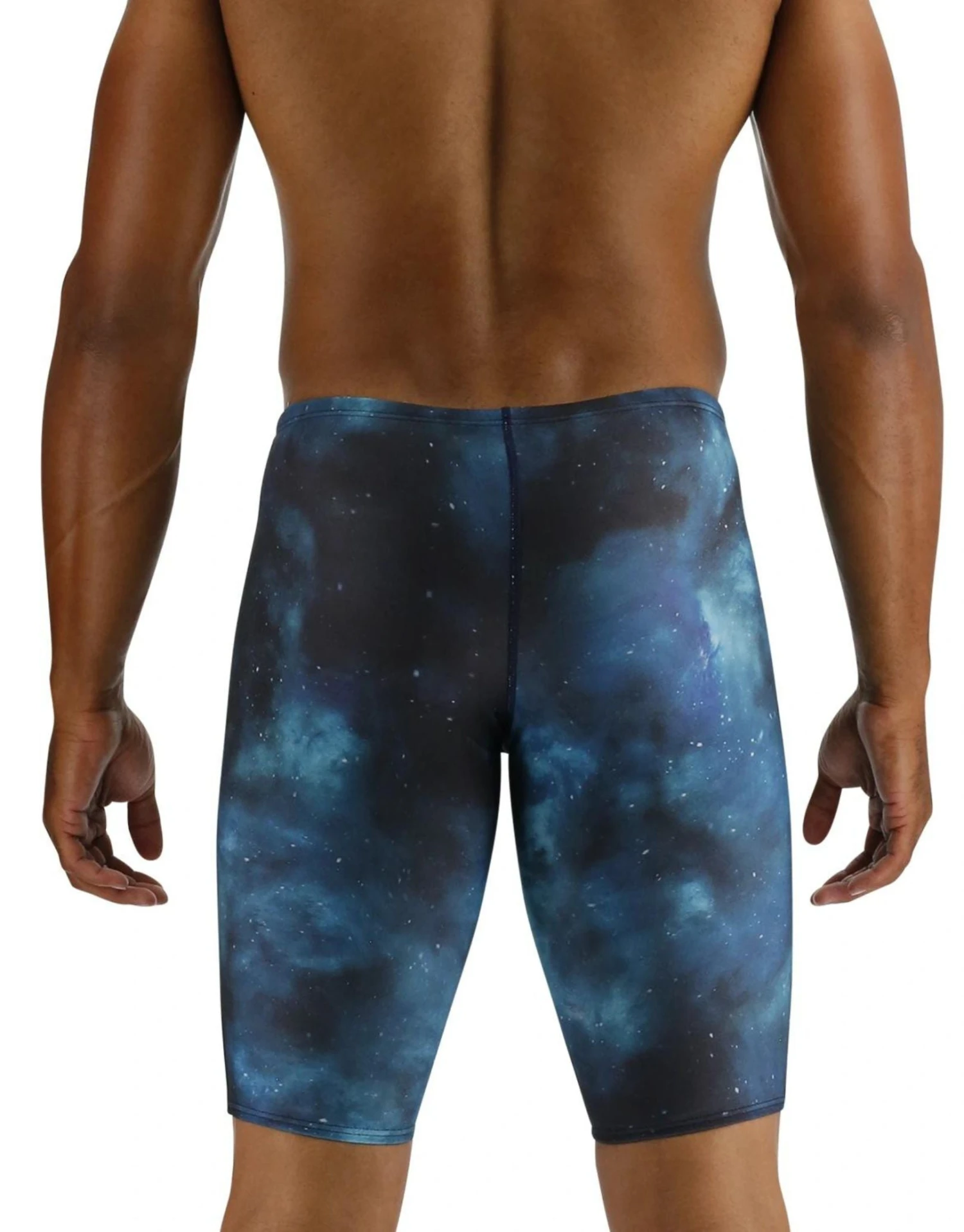 TYR Cosmic Night Durafast Elite Swim Jammer - Teal/Multi 4 TYR Cosmic Night Durafast Elite Swim Jammer - Teal/Multi - Image 2