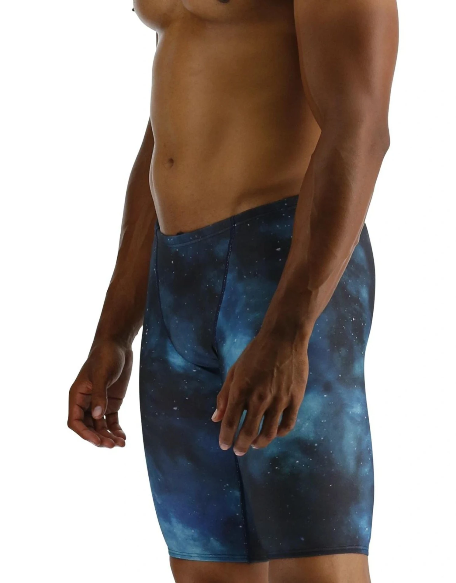 TYR Cosmic Night Durafast Elite Swim Jammer - Teal/Multi 10 TYR Cosmic Night Durafast Elite Swim Jammer - Teal/Multi - Image 8
