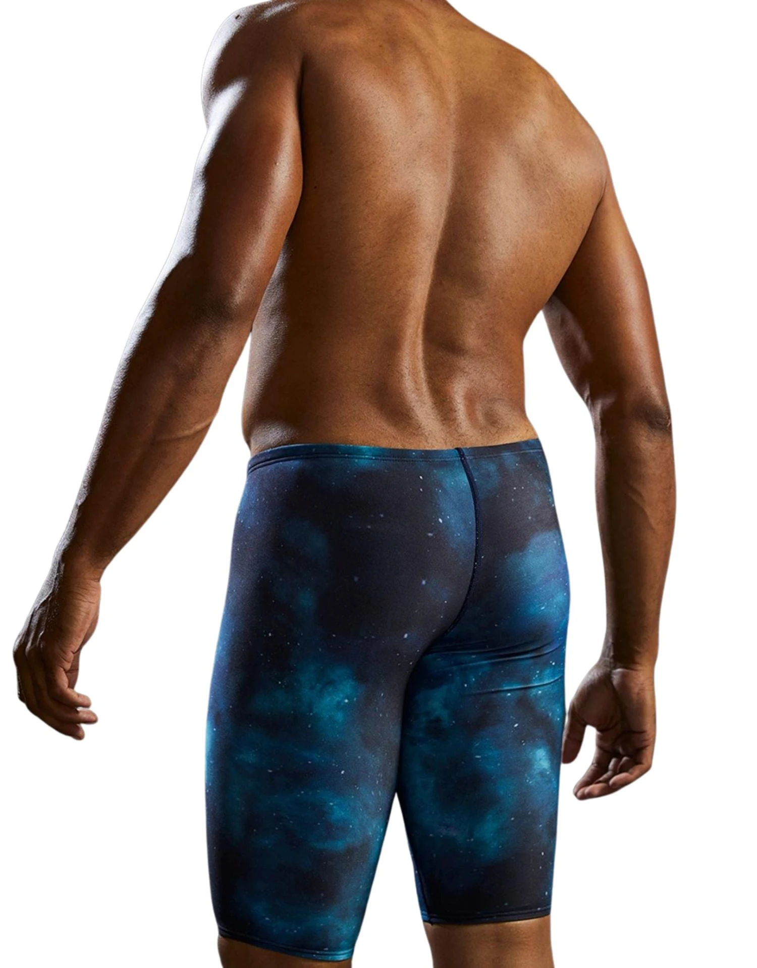 TYR Cosmic Night Durafast Elite Swim Jammer - Teal/Multi 11 TYR Cosmic Night Durafast Elite Swim Jammer - Teal/Multi - Image 9