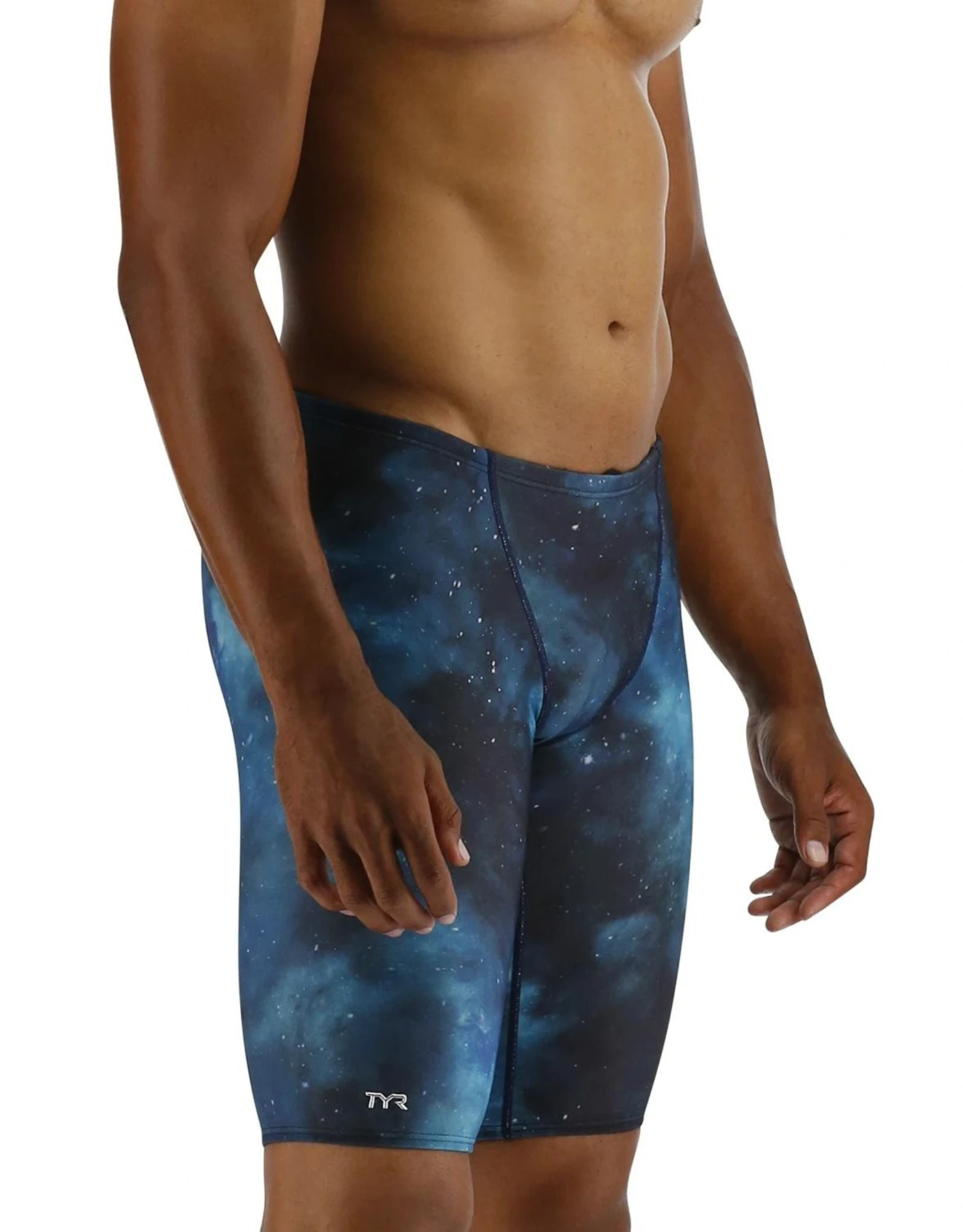 TYR Cosmic Night Durafast Elite Swim Jammer - Teal/Multi 12 TYR Cosmic Night Durafast Elite Swim Jammer - Teal/Multi - Image 10