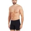 Zoggs Cottesloe Mid Swim Jammer - Black 1 Zoggs Cottesloe Mid Swim Jammer - Black -Aqua Wear Shop CottesloeMidSwimJammer Black 1